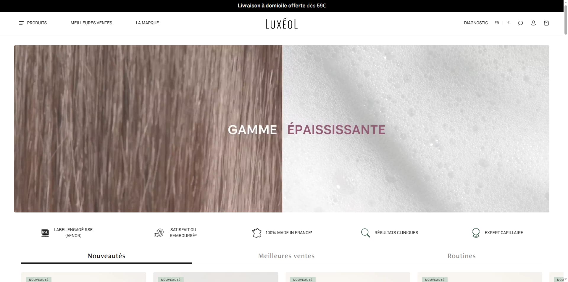 Luxeol Code de réduction