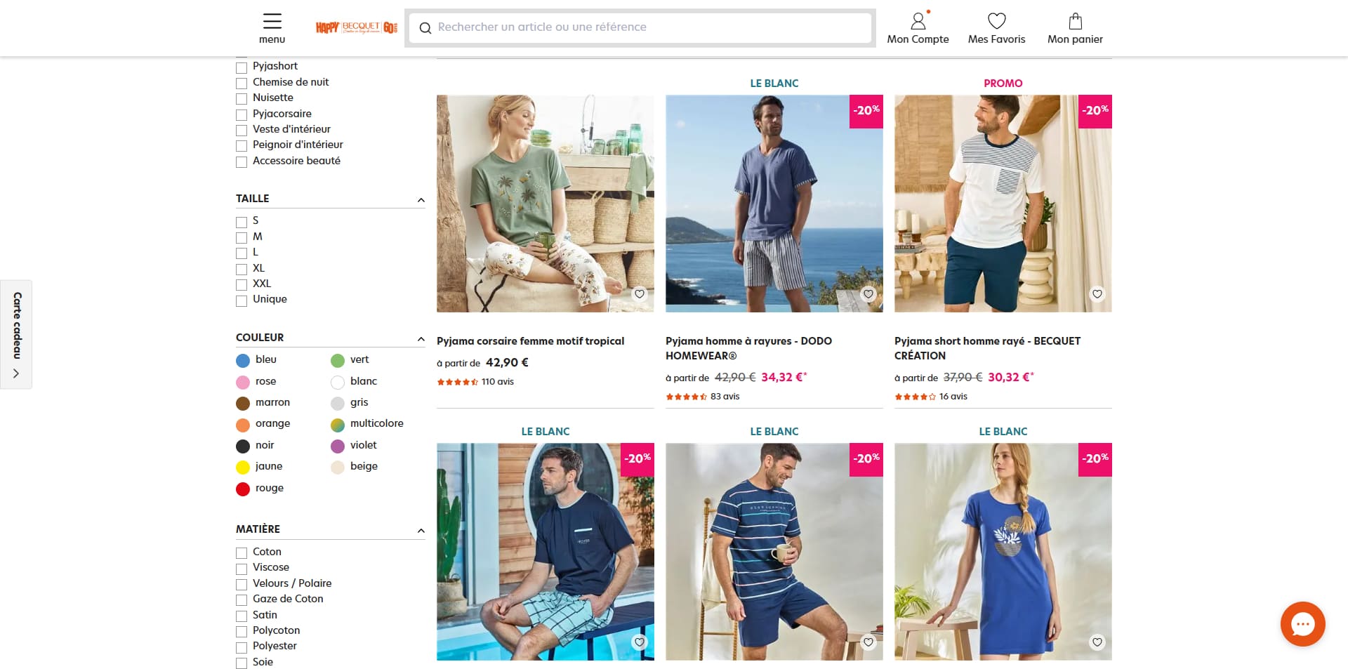 Becquet Bon d'achat