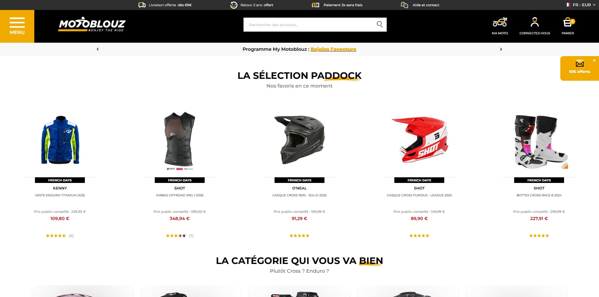 Motoblouz Bons de réduction