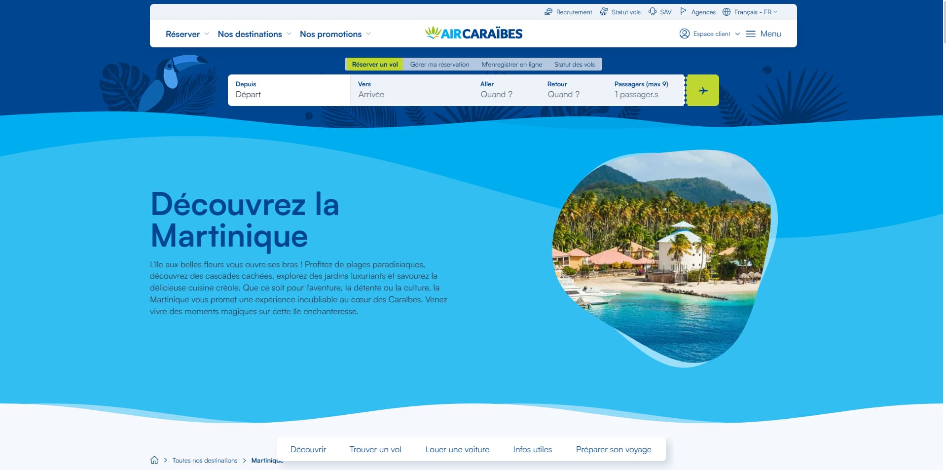 Air Caraibes Code promo