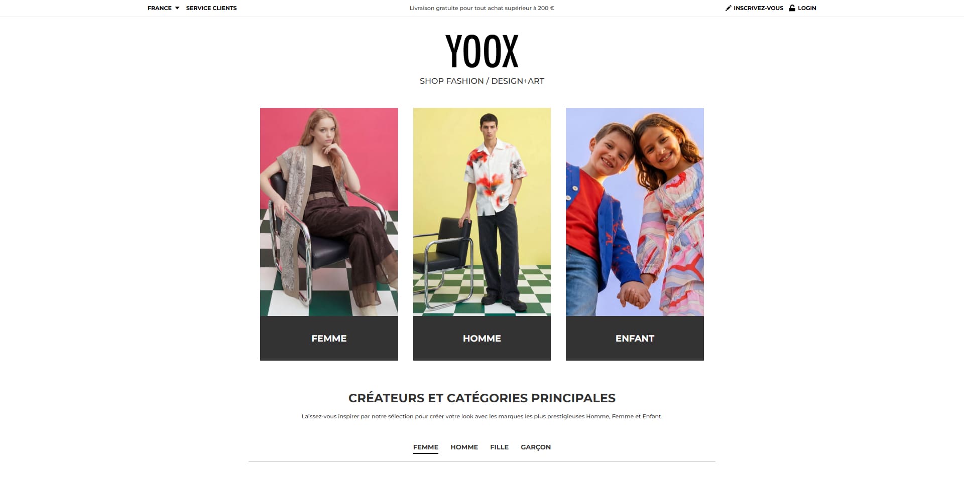 YOOX Code de réduction