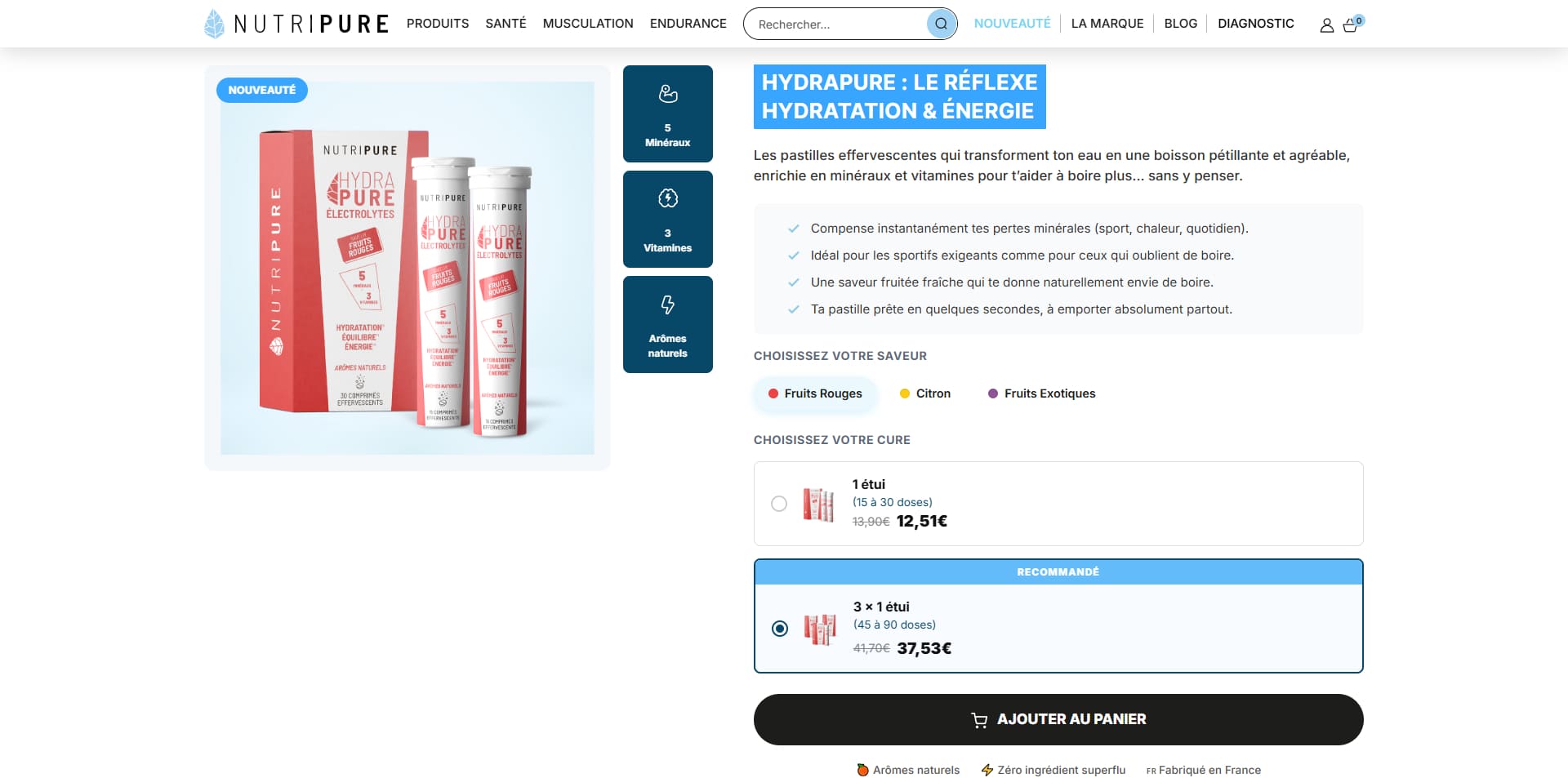 Nutripure Bons de réduction