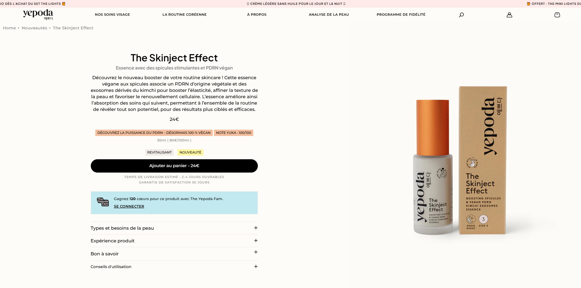 Yepoda Bon d'achat
