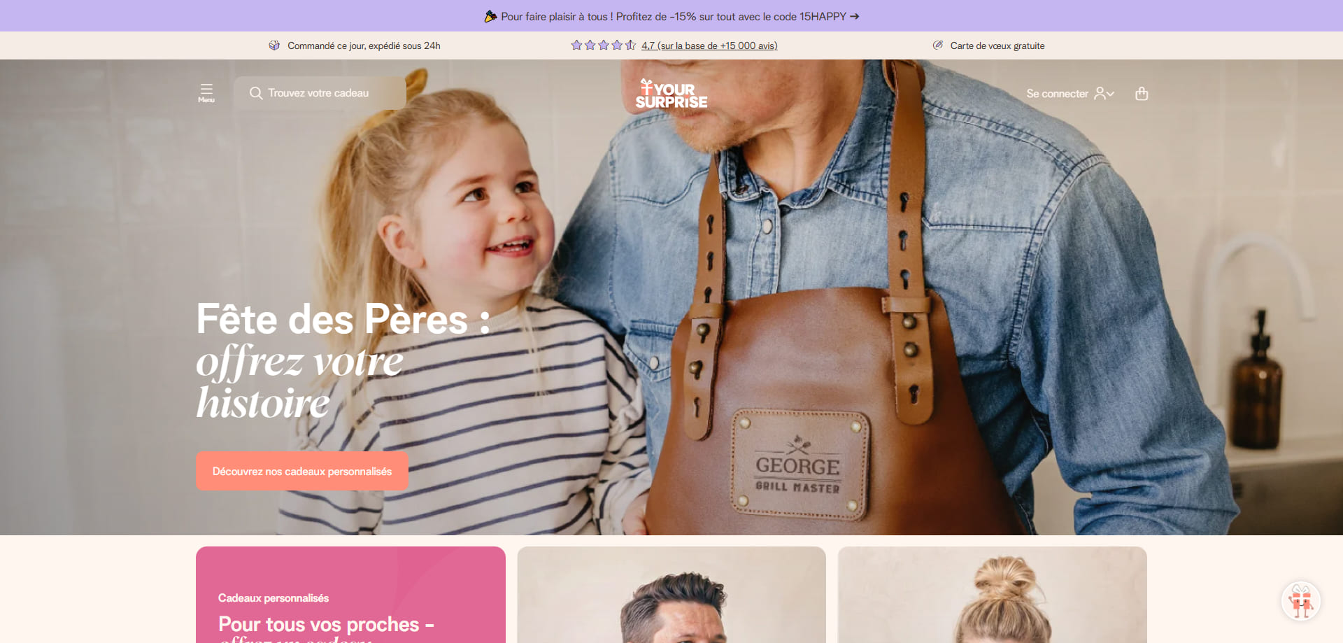 YourSurprise Code de réduction