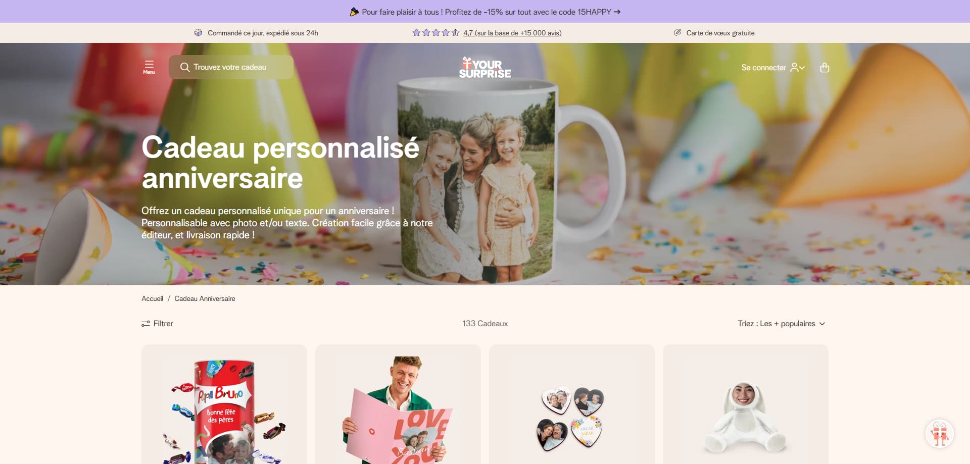 YourSurprise Bons de réduction