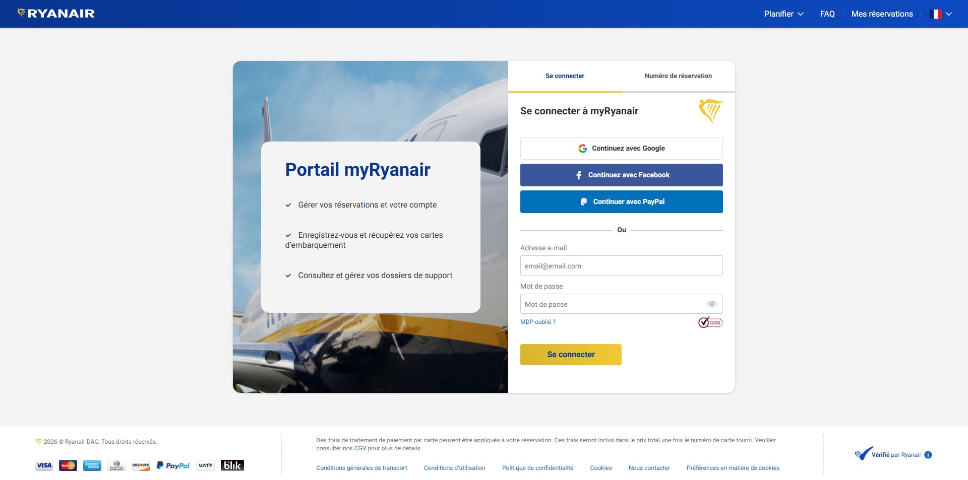 Ryanair Code promo