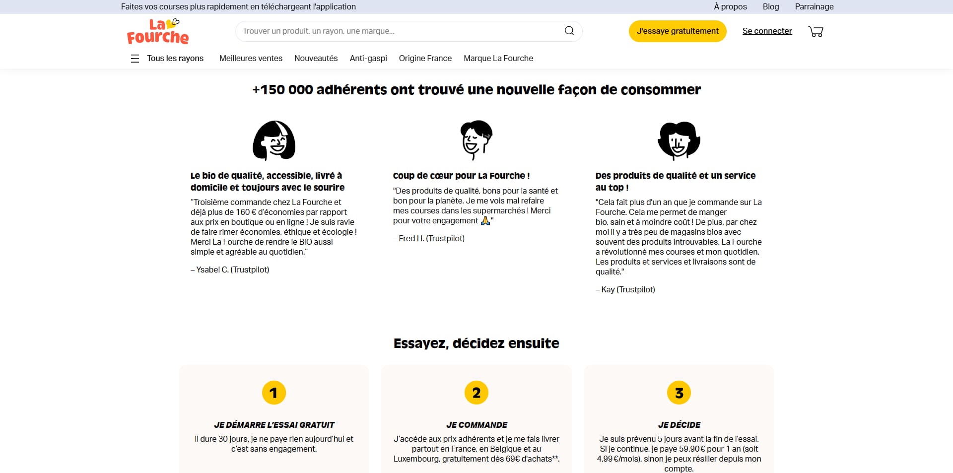 La Fourche Code promo