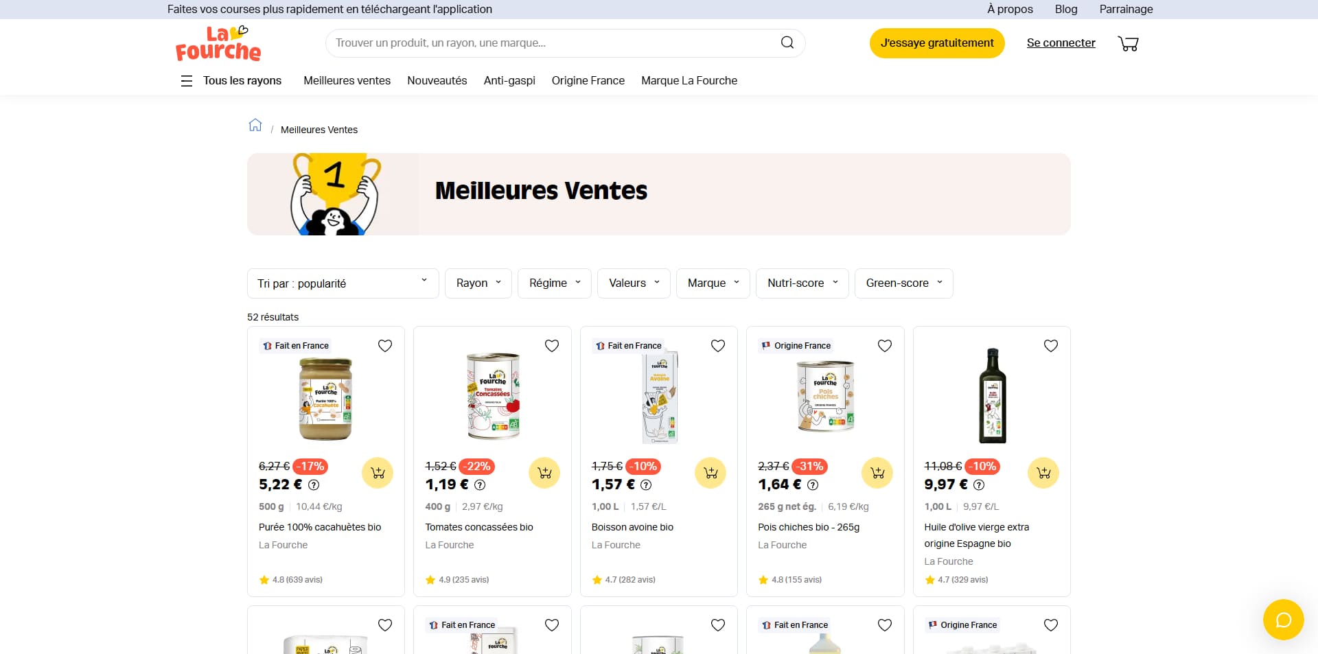 La Fourche coupons