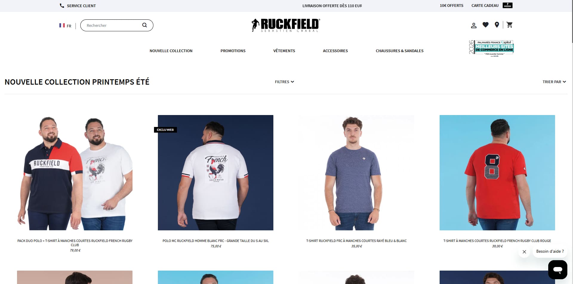 Ruckfield Code de réduction