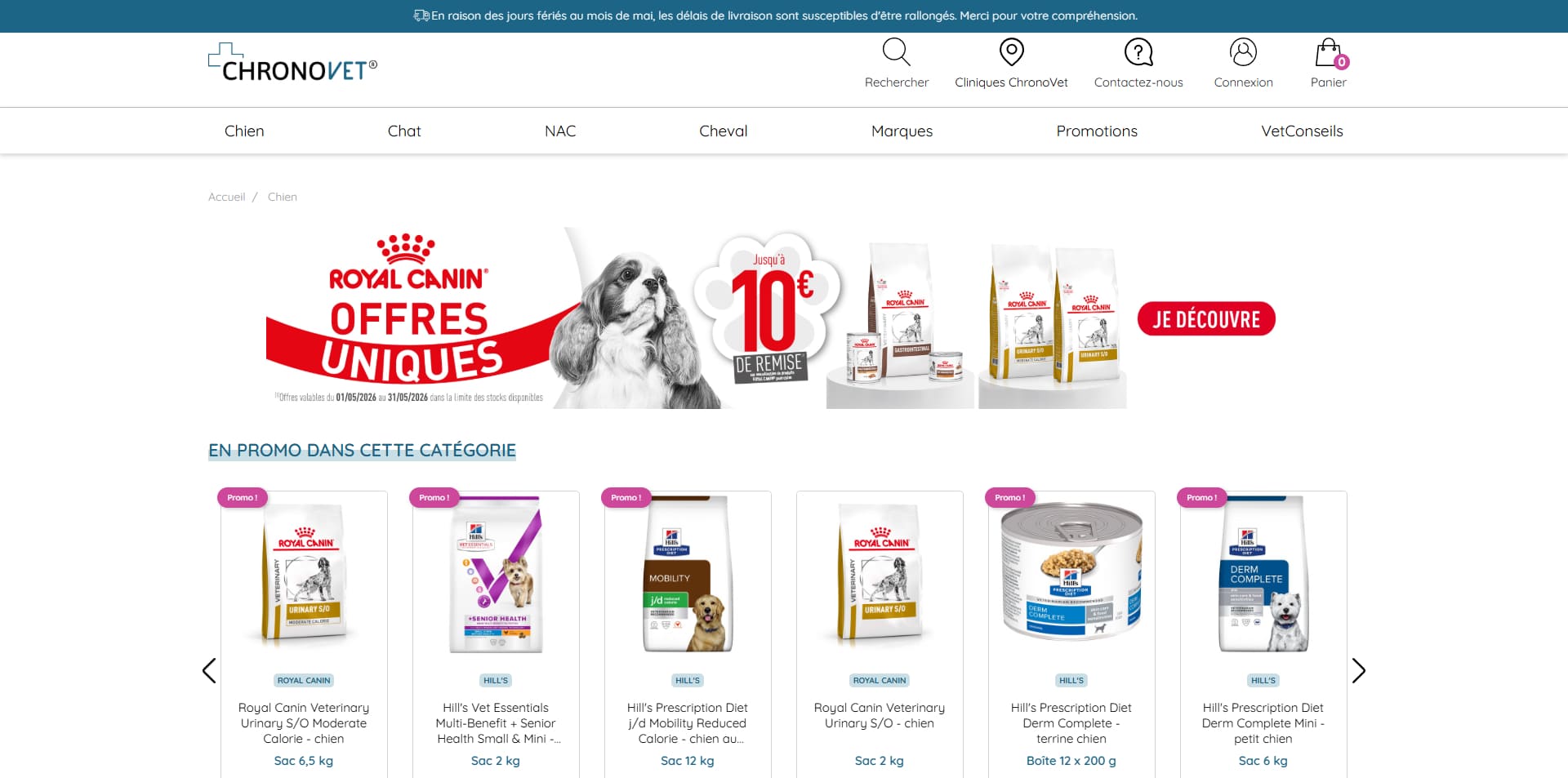ChronoVet Bon d'achat