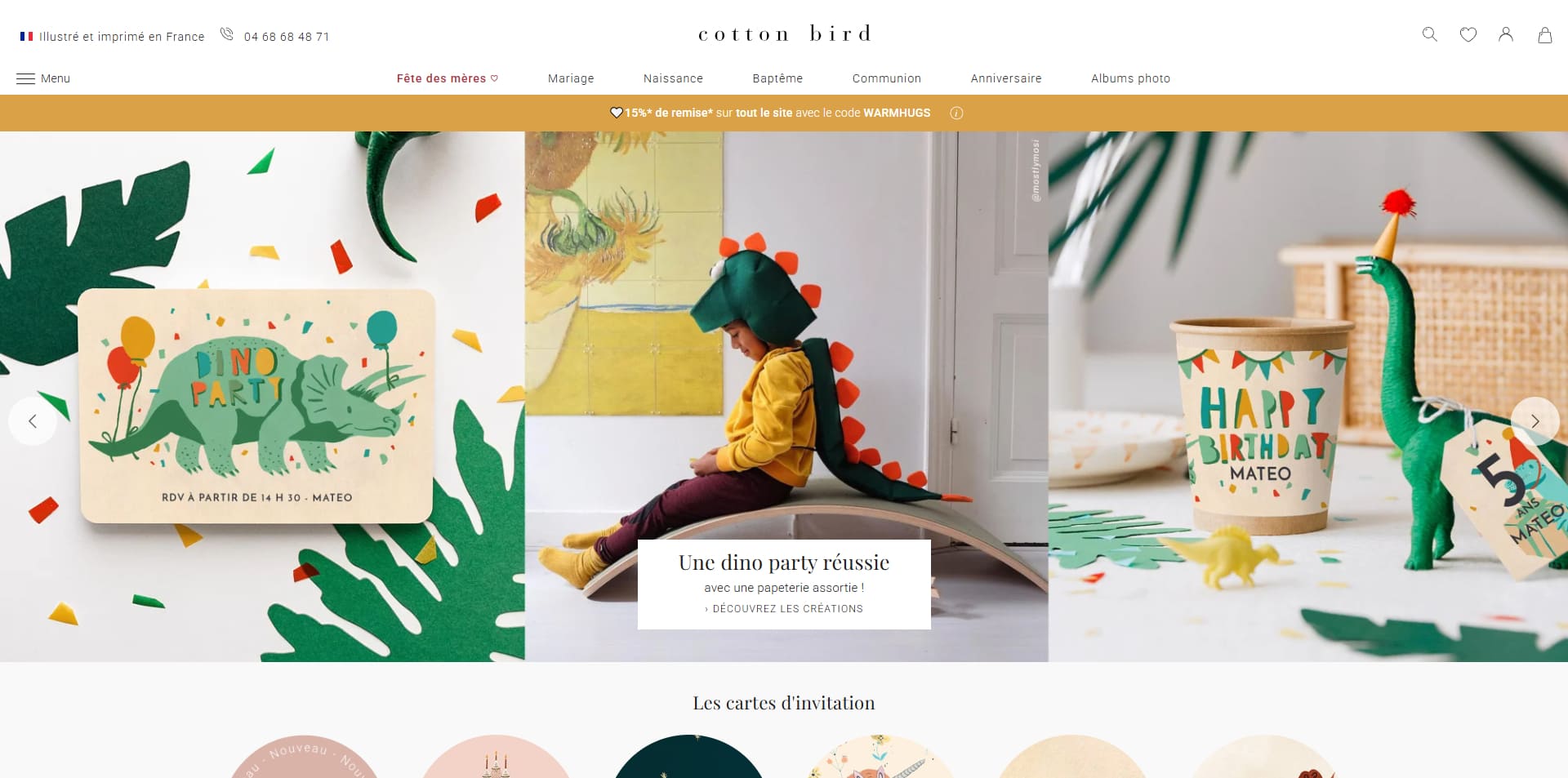 Cotton Bird Code de réduction