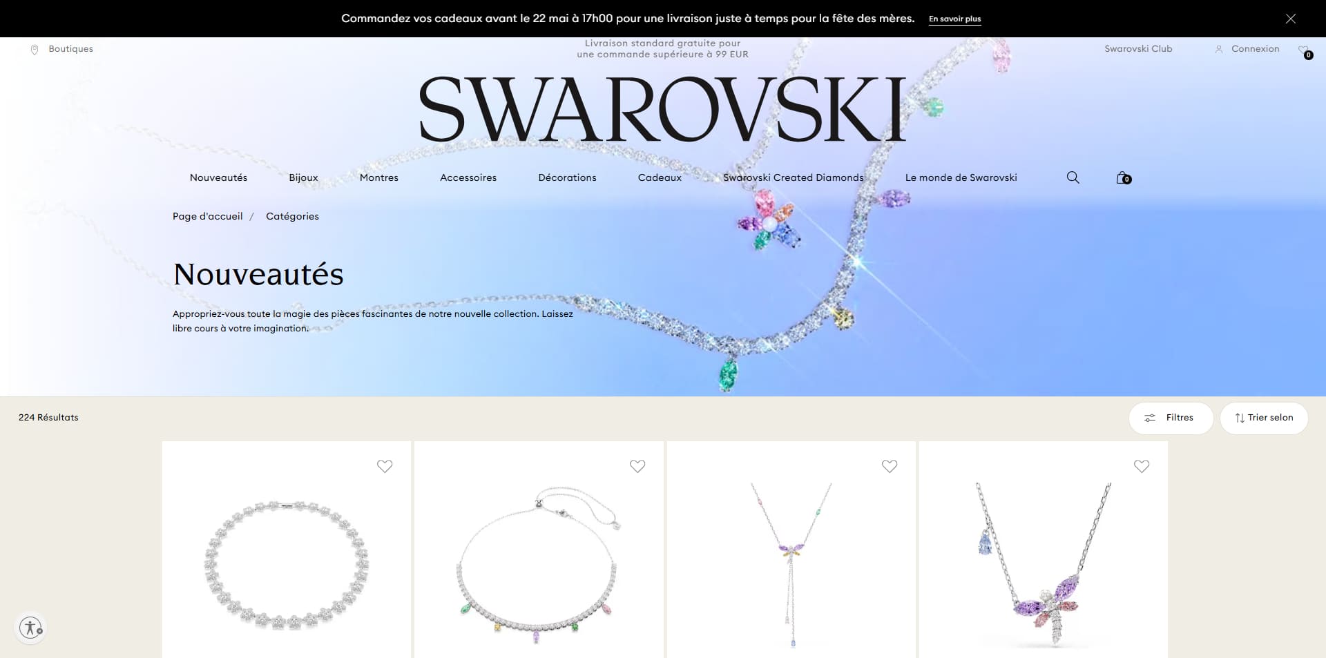 Swarovski Bons de réduction