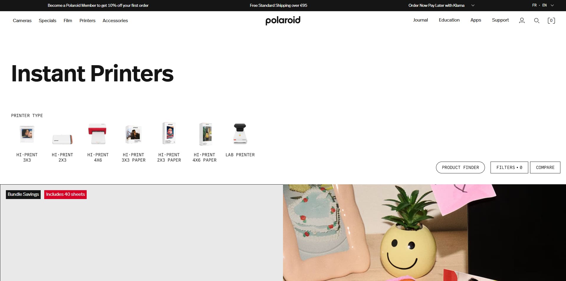 Polaroid Code de réduction