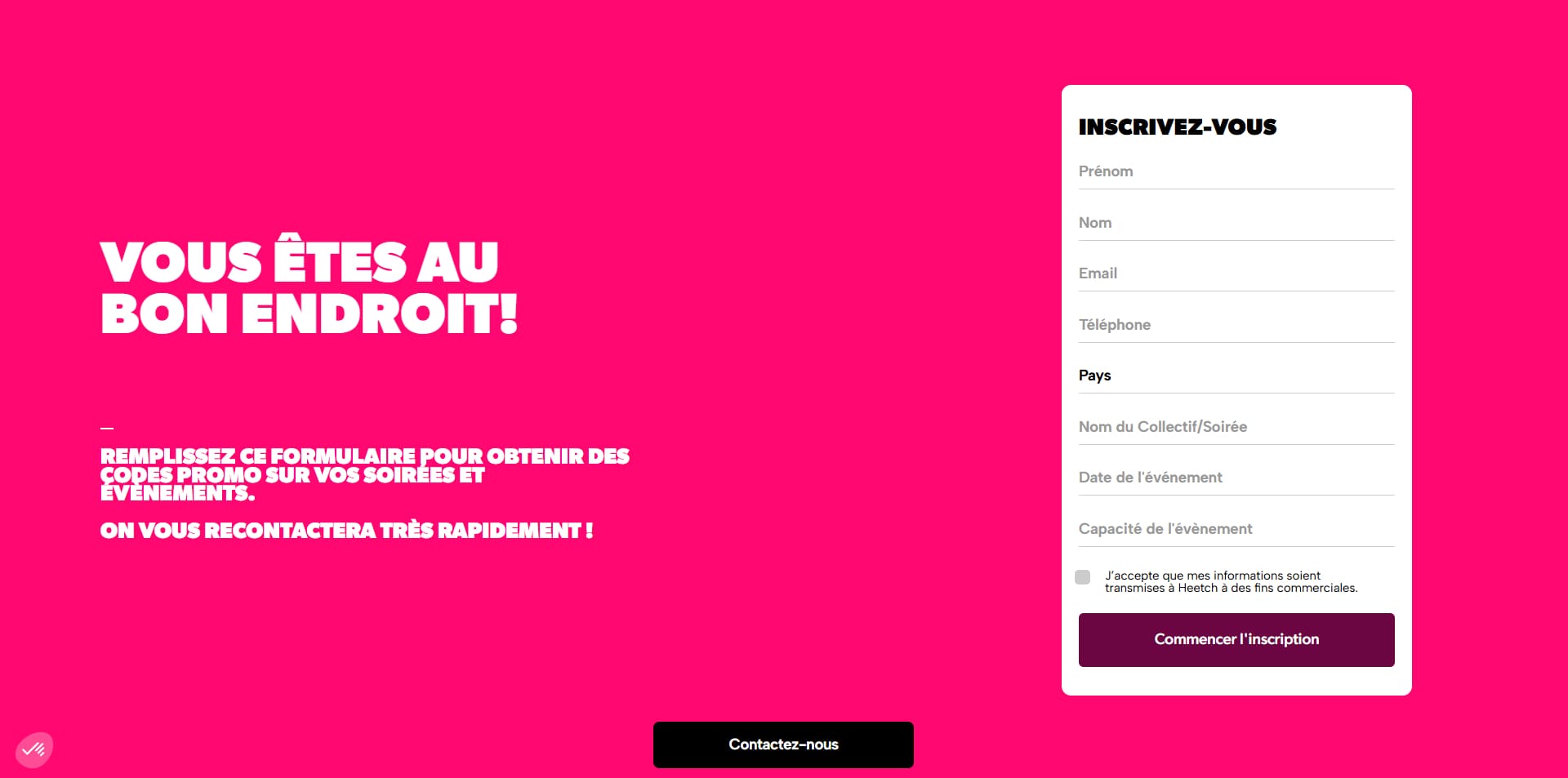 Heetch Code de réduction