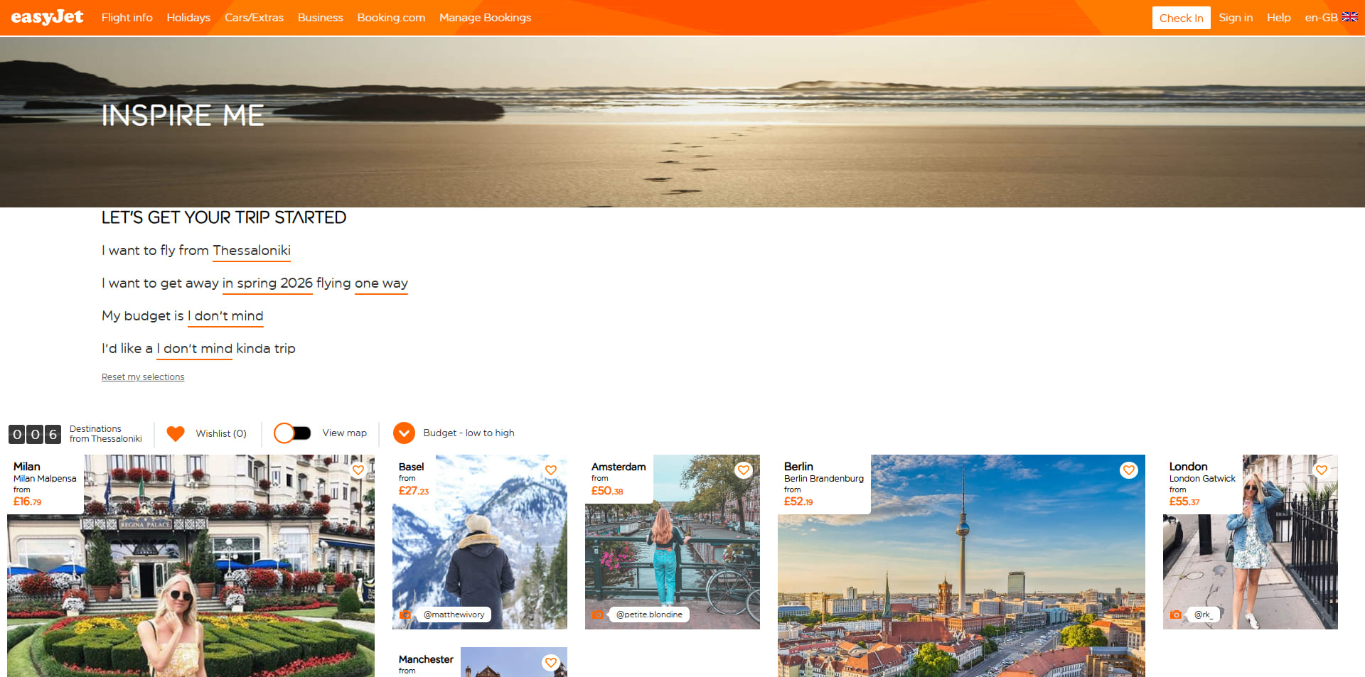 Easyjet Code promo