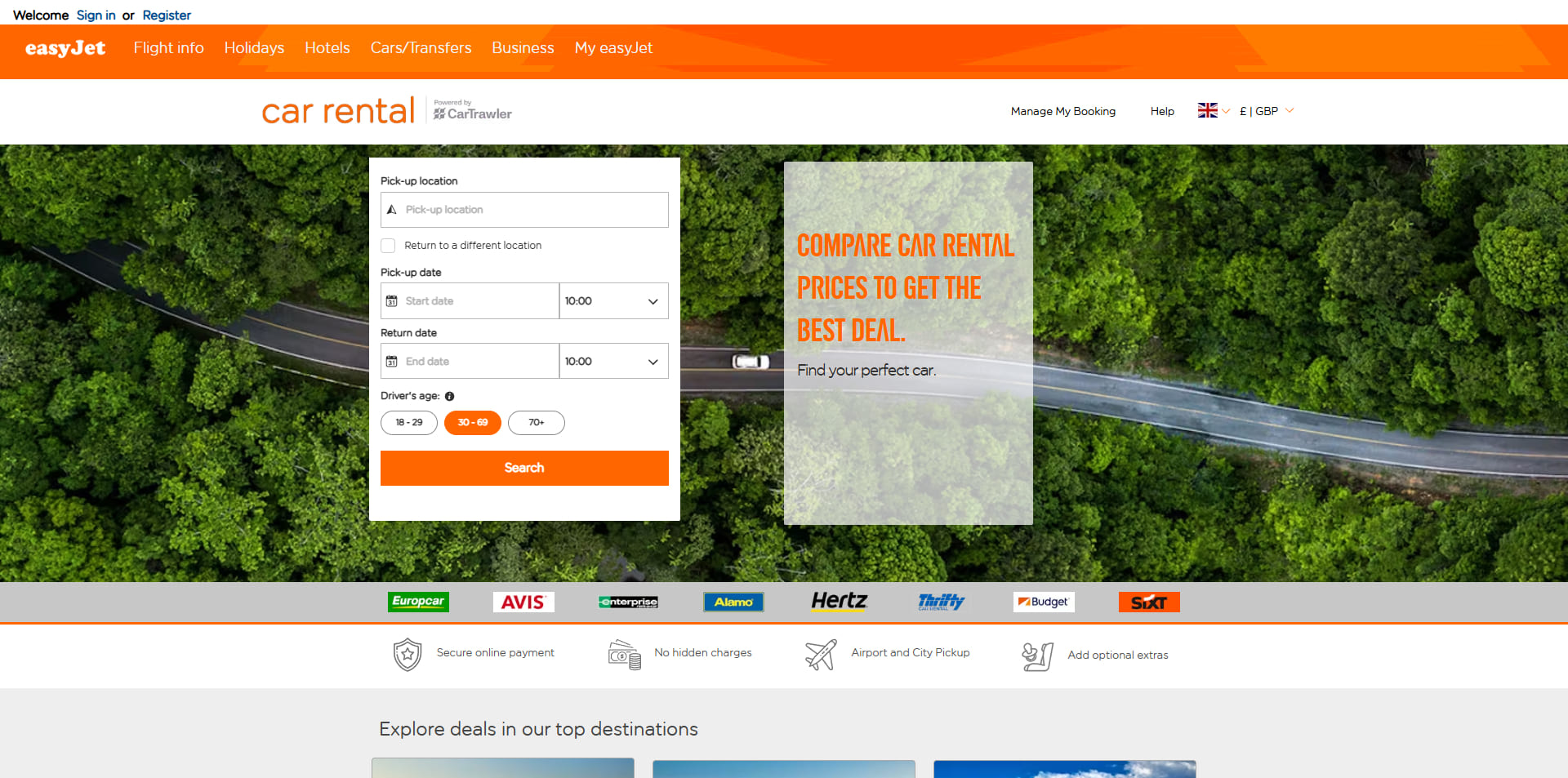 Easyjet Code de réduction