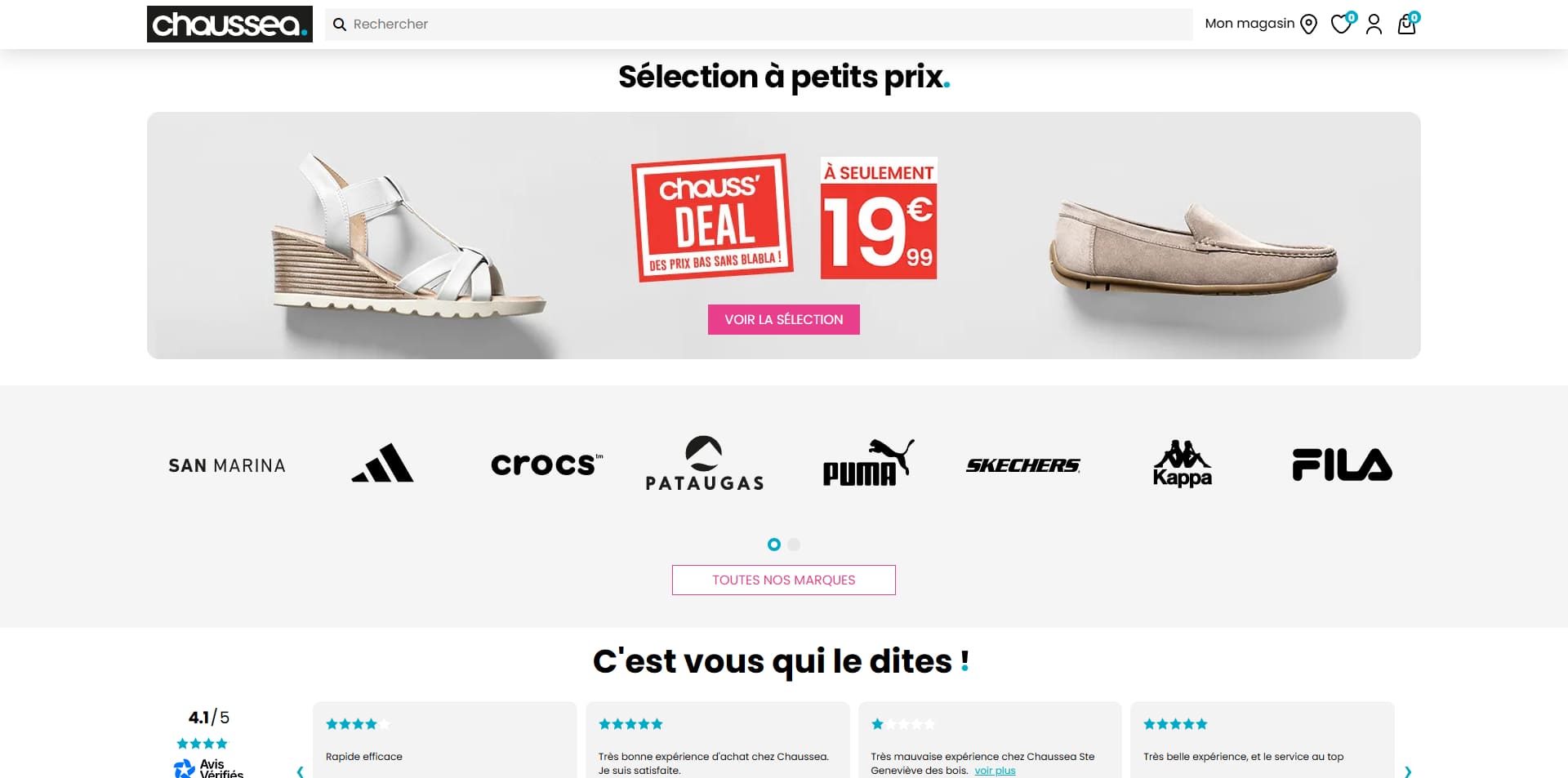 Chaussea Code promo