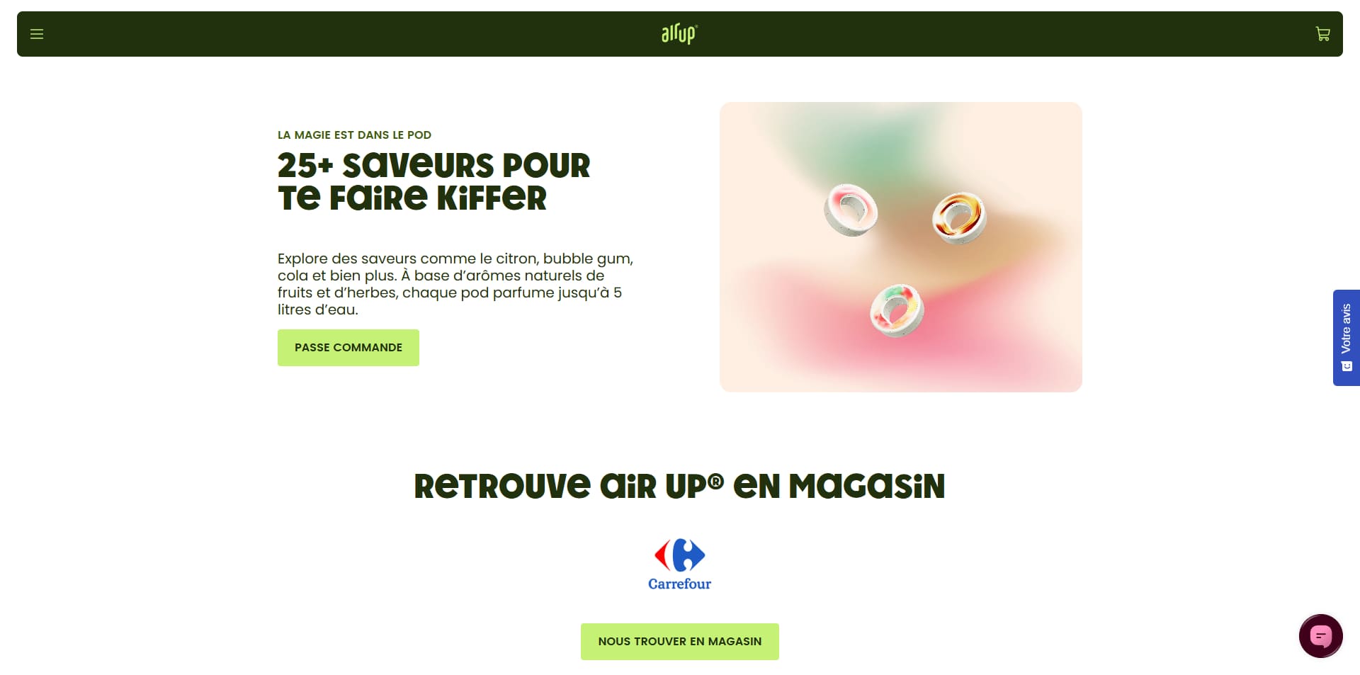 Air Up Bon d'achat