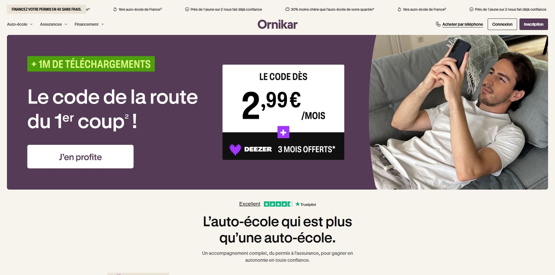 Ornikar Code de réduction