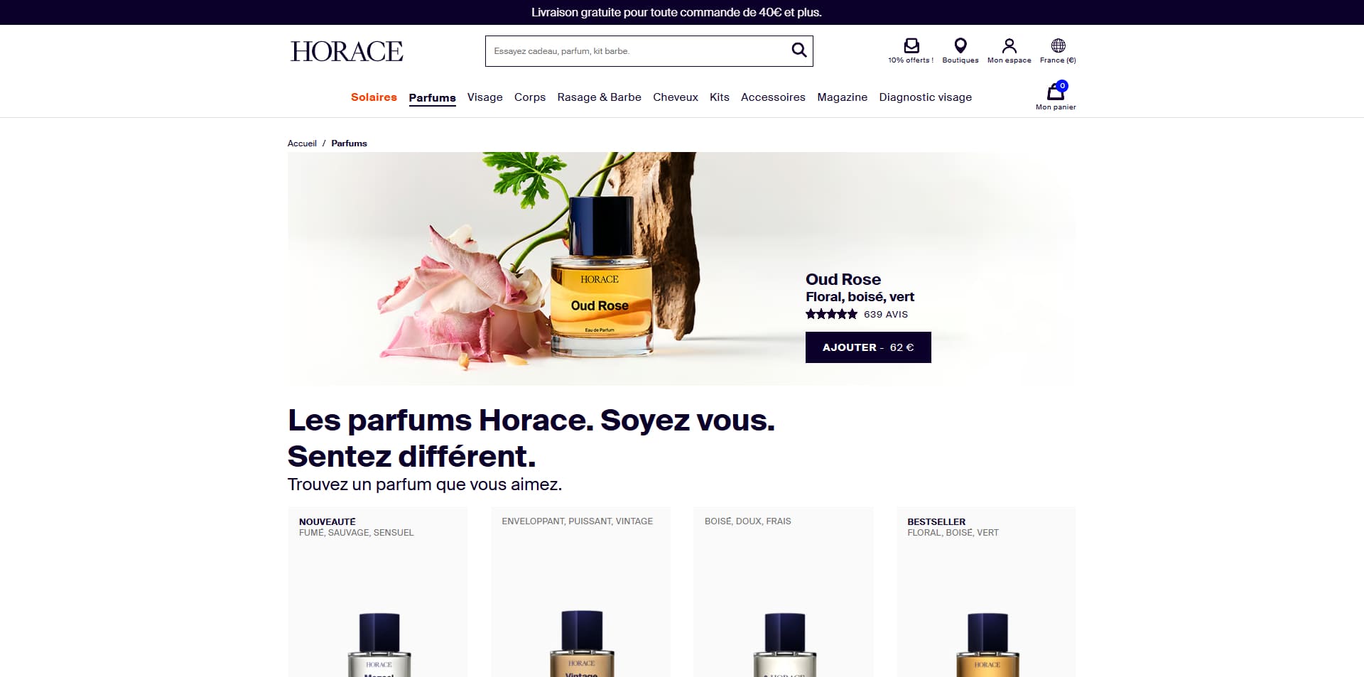 Horace coupons