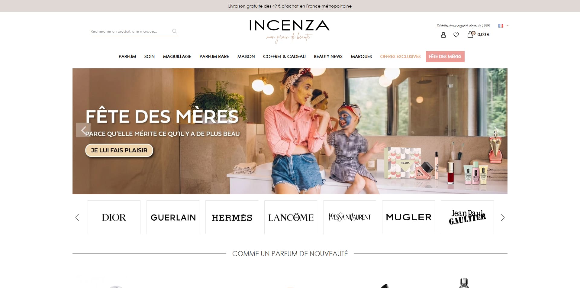 Incenza Code de réduction