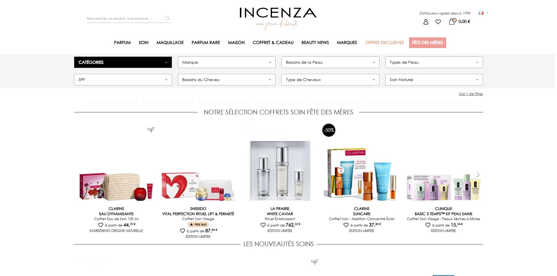 Incenza Bons de réduction