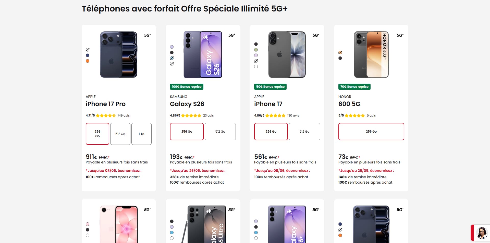 SFR Code promo