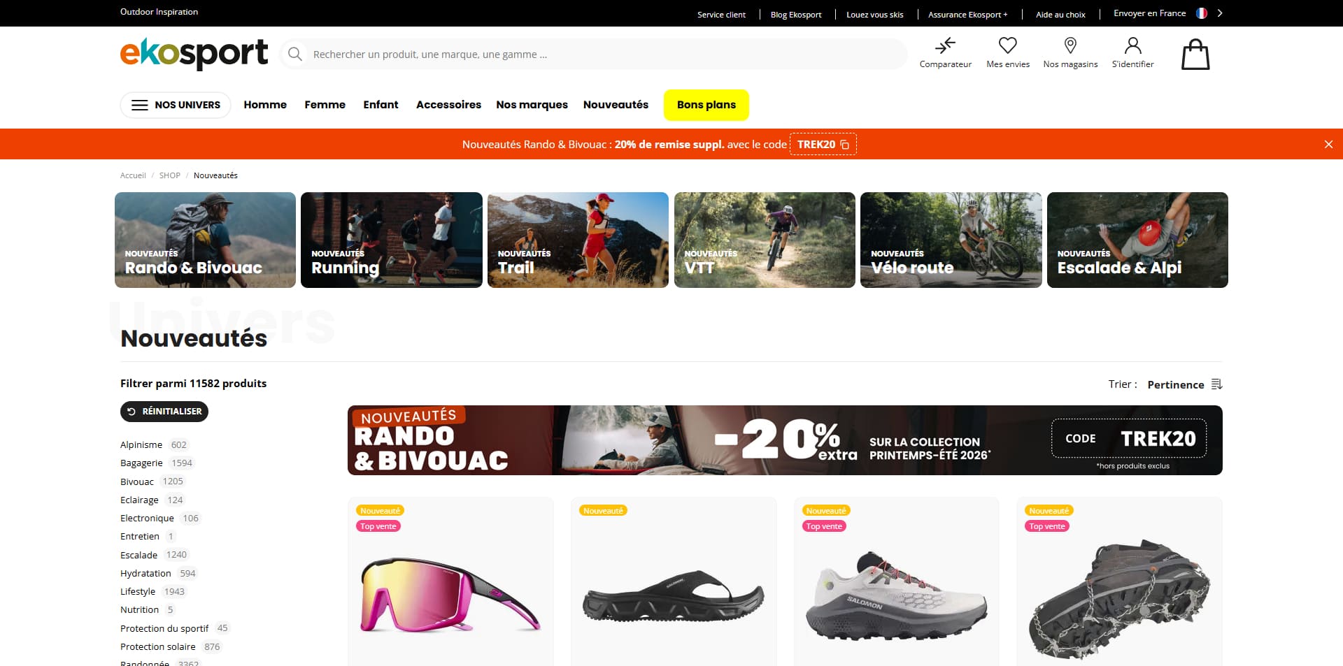 Ekosport Code de réduction