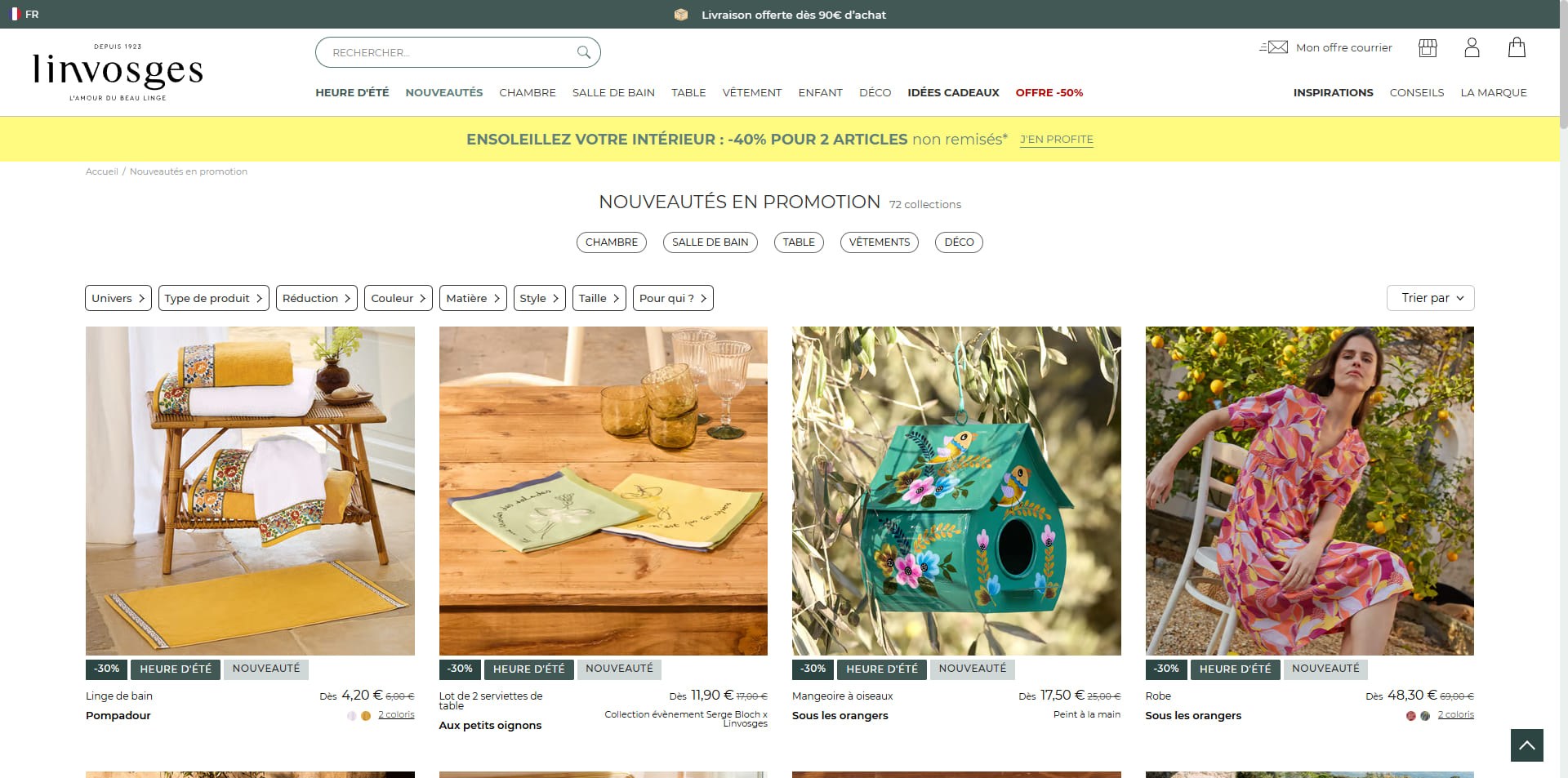 Iinvosges Bon d'achat