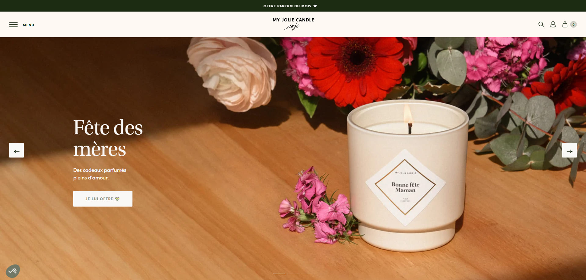 My Jolie Candle Code de réduction