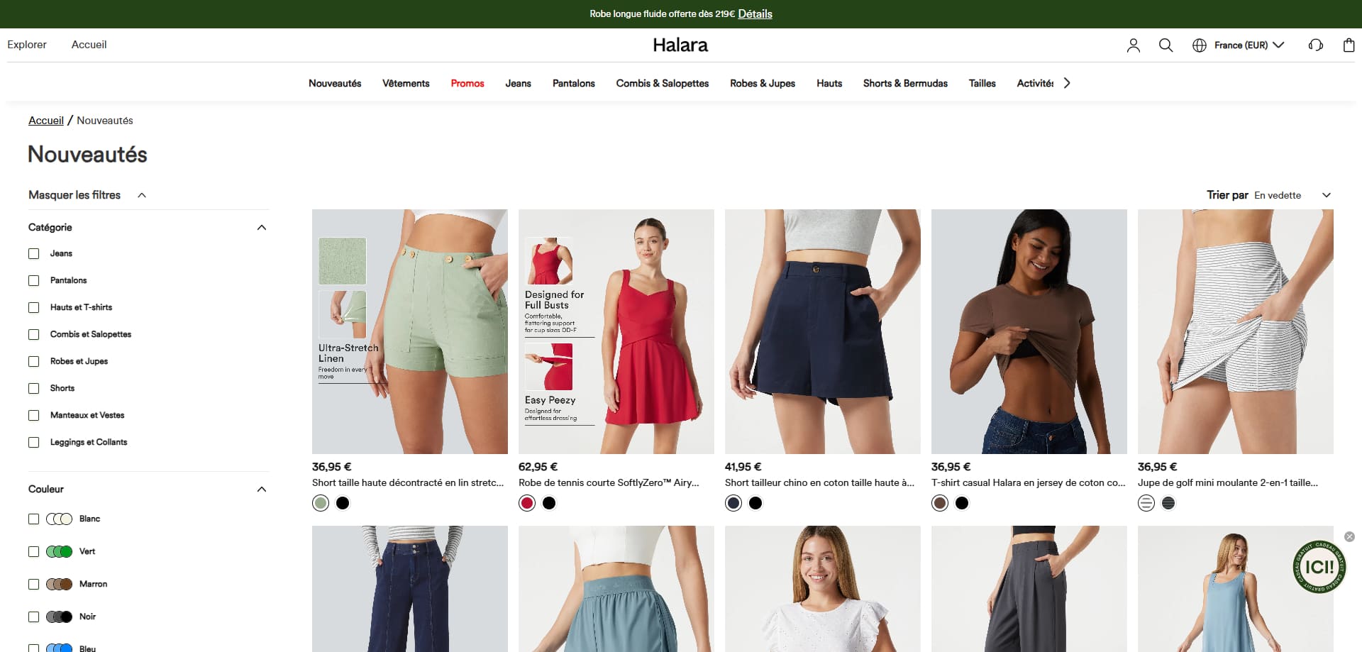 Halara Bon d'achat