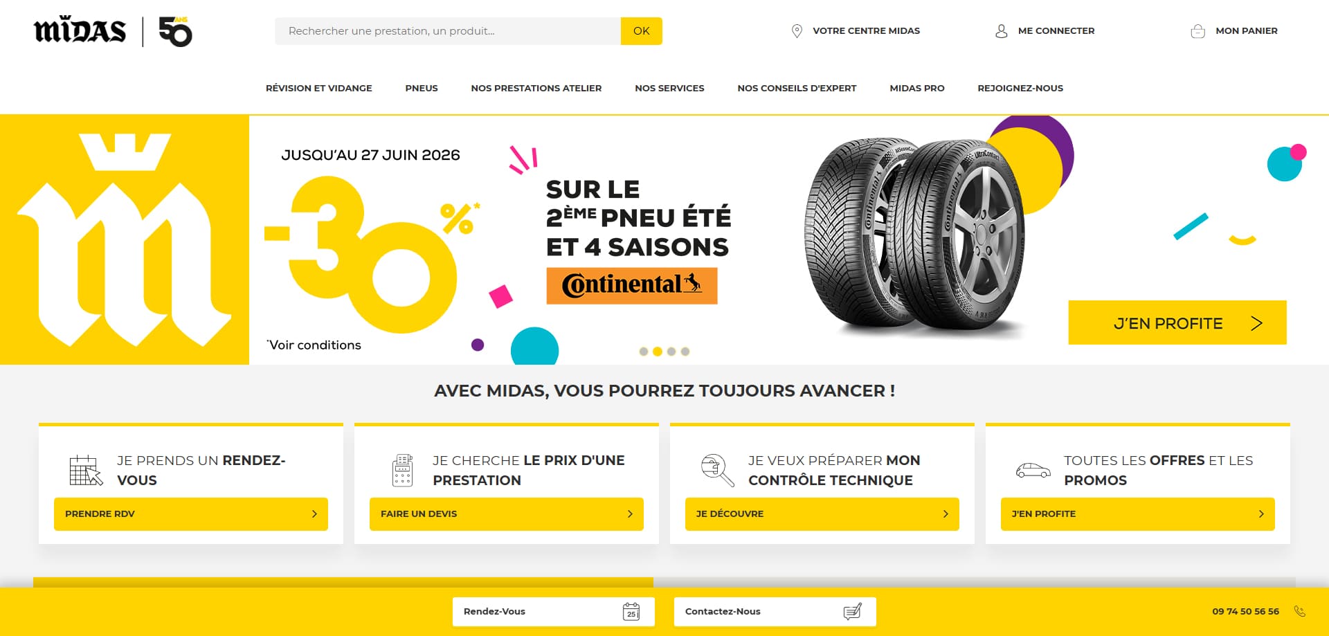 Midas Code de réduction