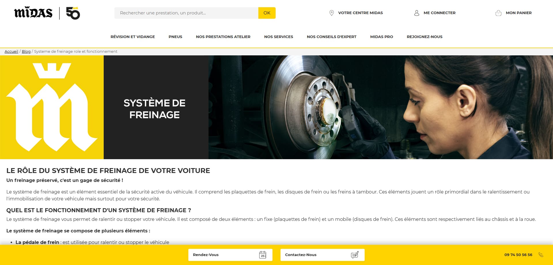 Midas Bons de réduction