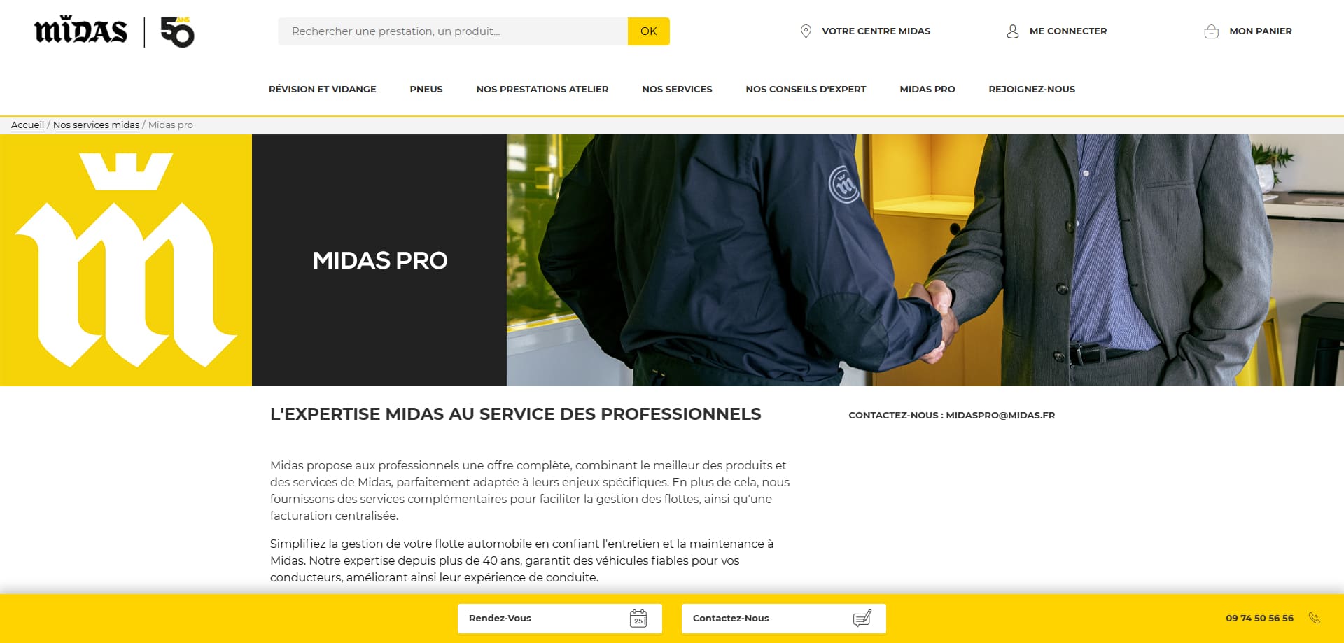 Midas Code de réduction