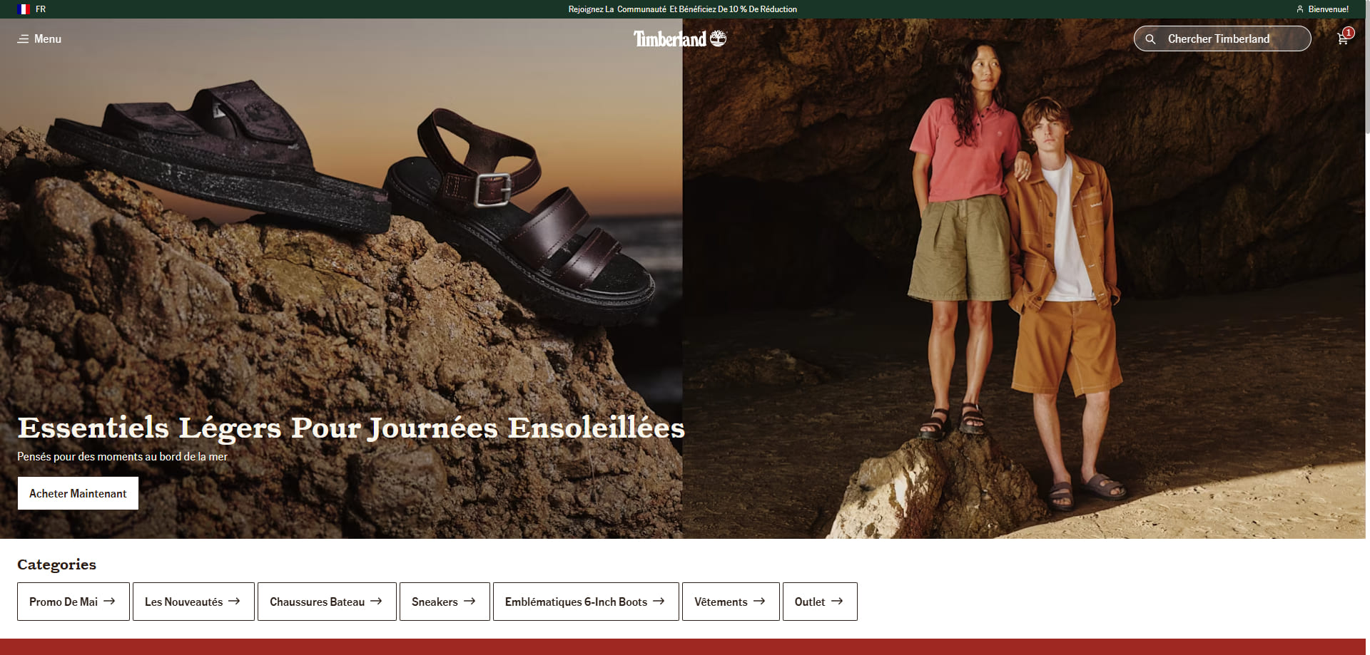Timberland Code de réduction