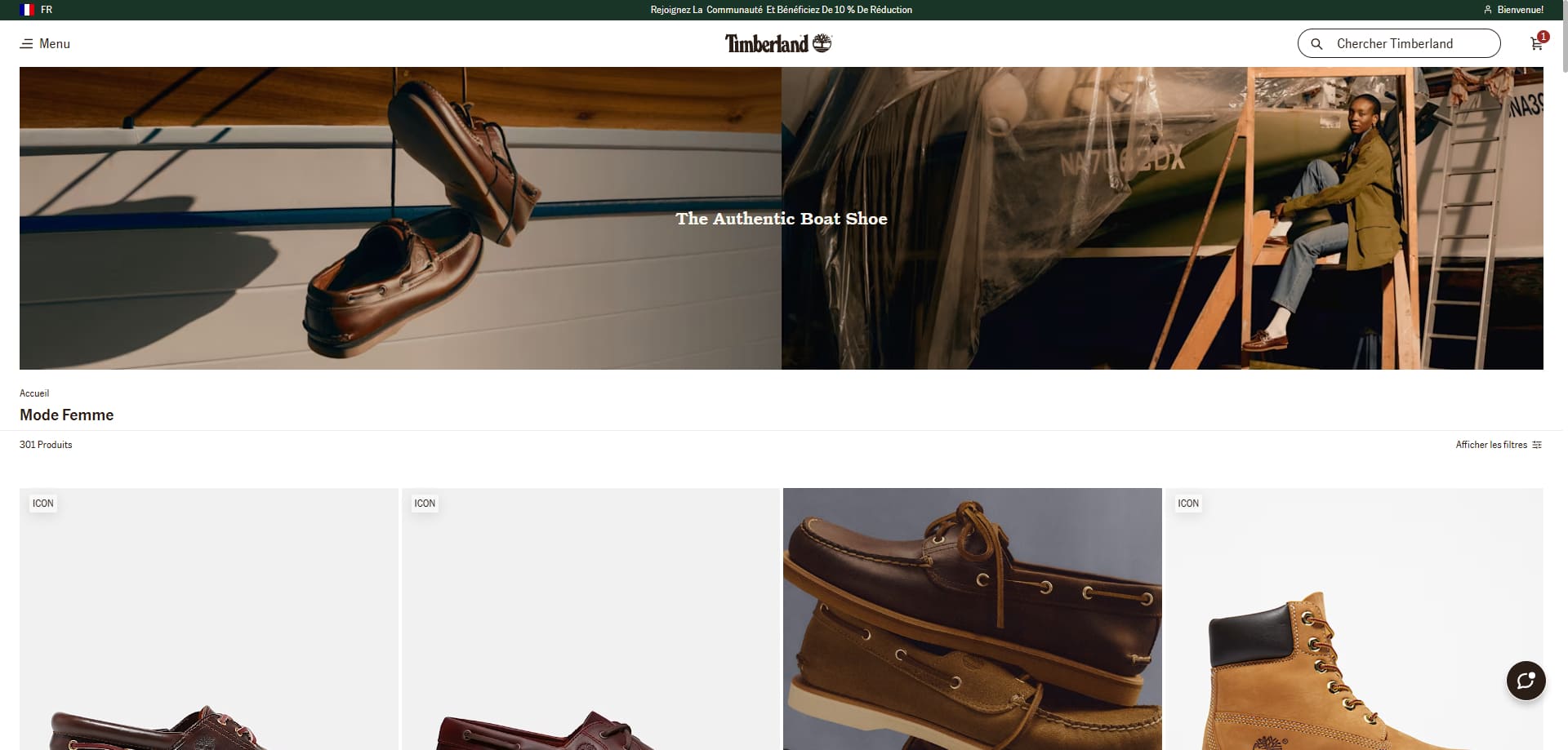 Timberland Bon d'achat