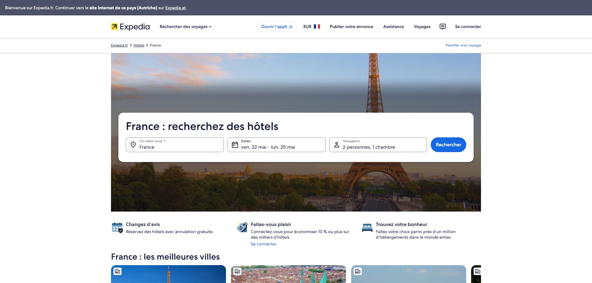 Expedia Code de réduction
