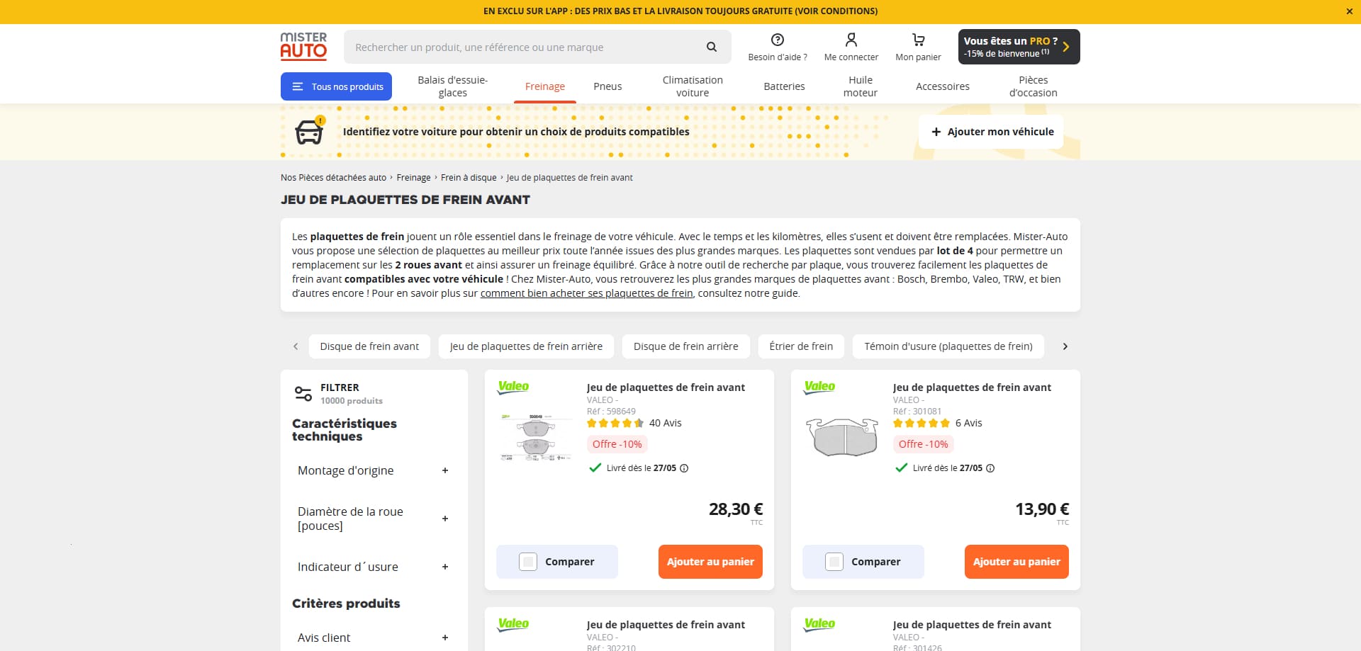 Mister Auto coupons