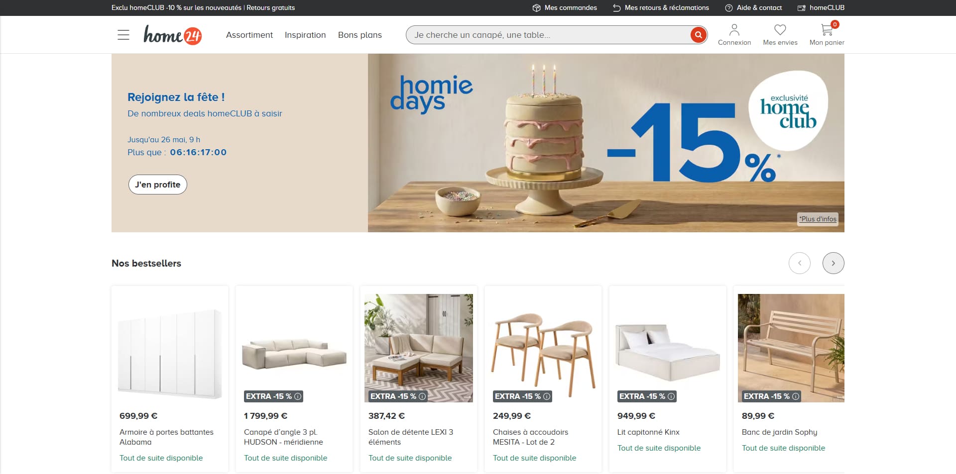 Home24 Code de réduction
