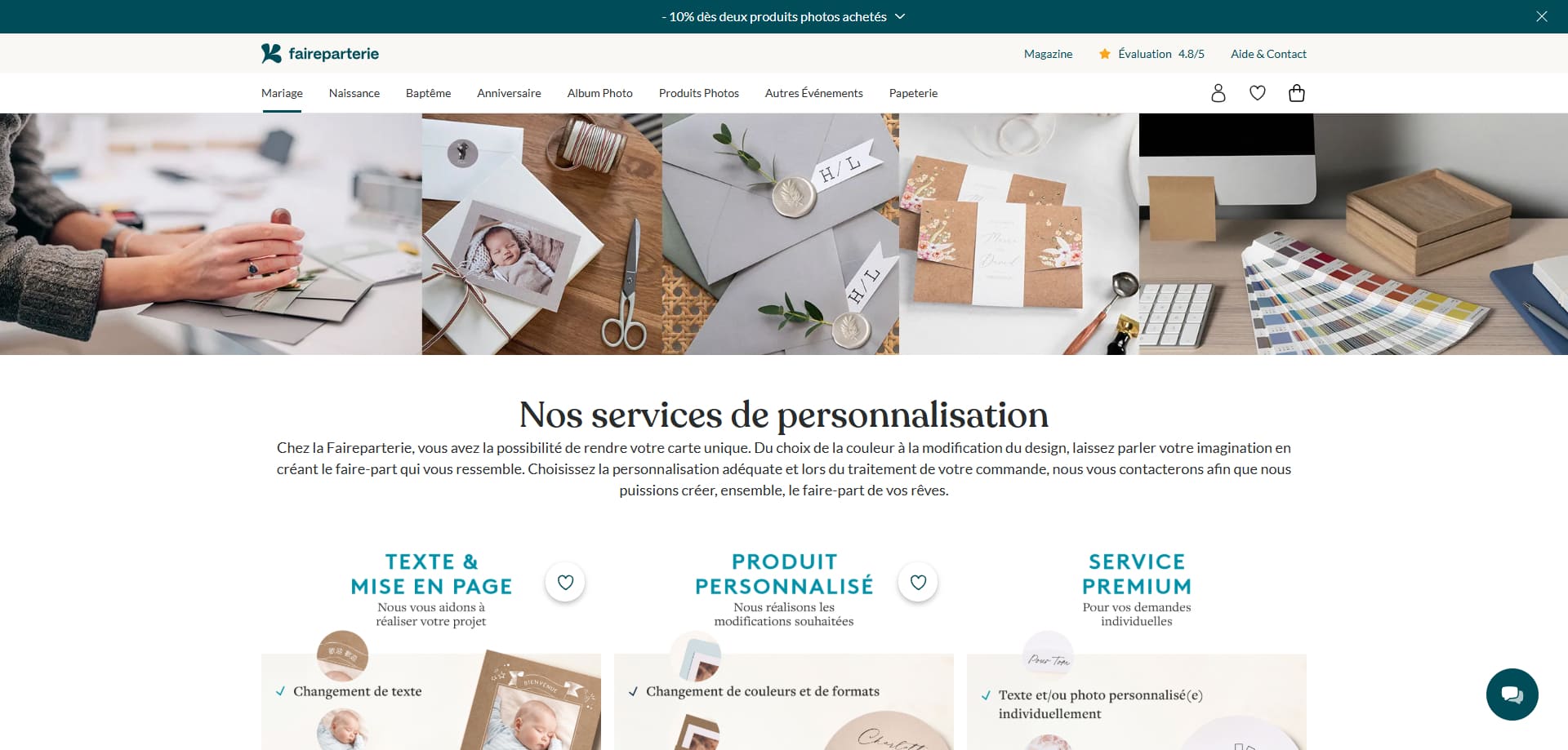 Faireparterie Code promo