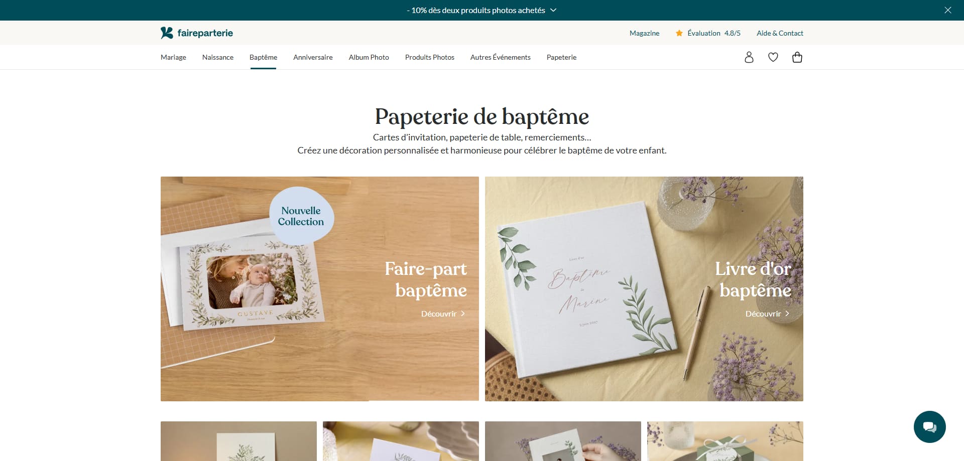 Faireparterie Bon d'achat