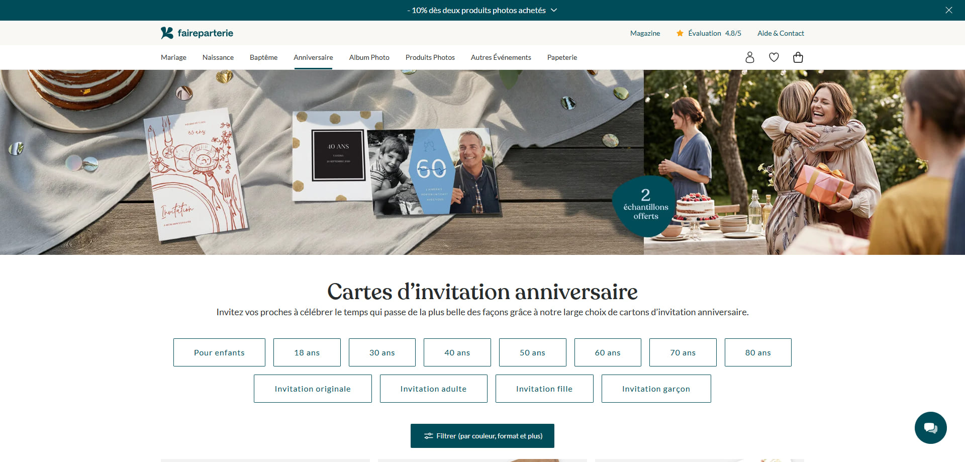 Faireparterie coupons