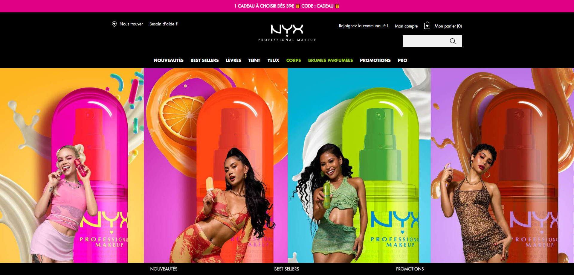 NYX Code de réduction