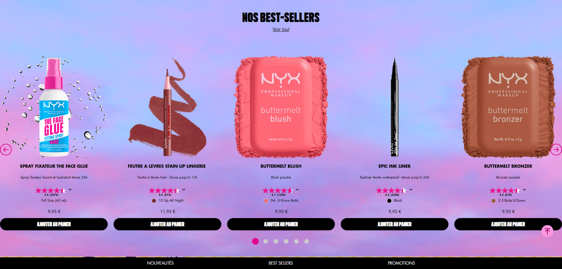 NYX Code promo