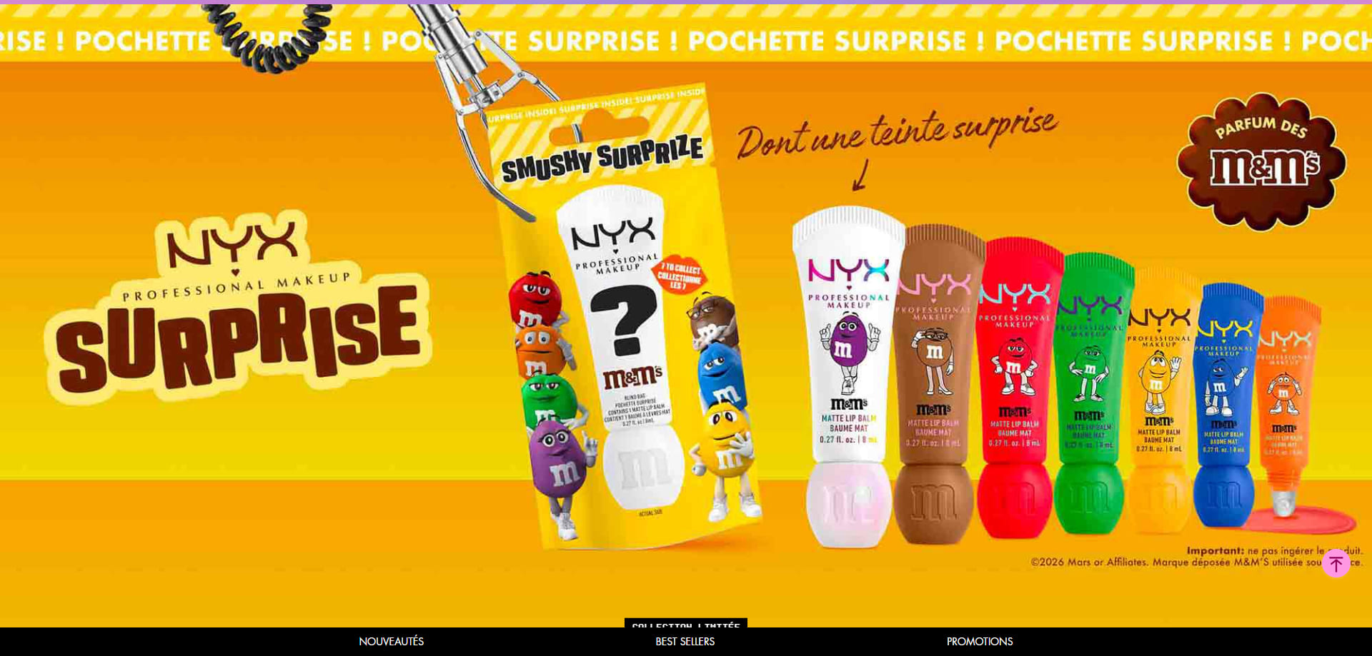 NYX Bon d'achat