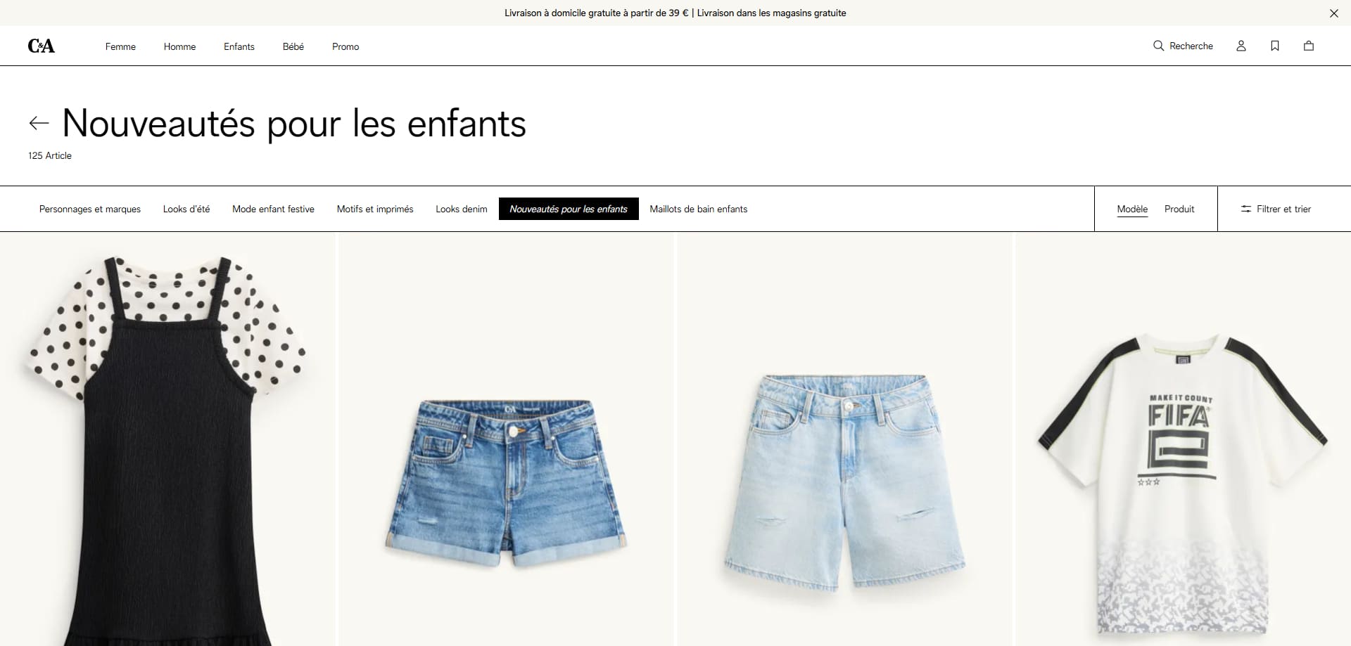 C-and-A Code de réduction