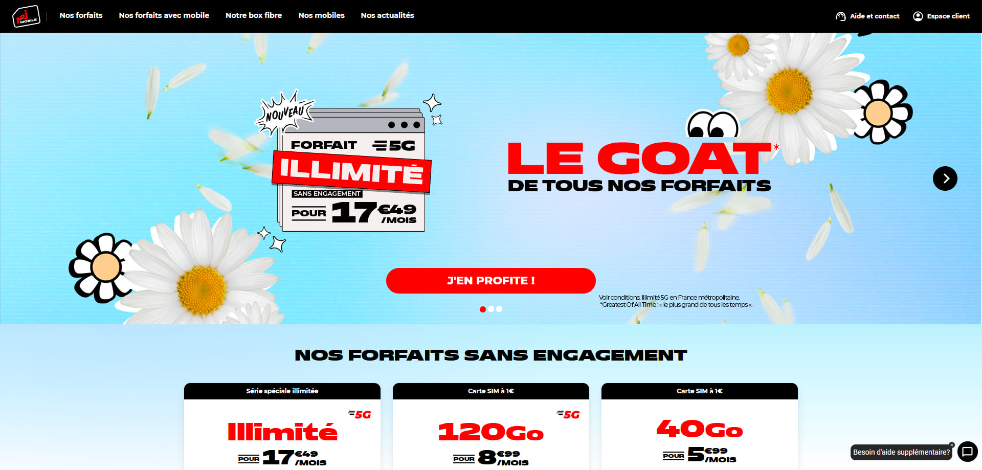 NRJ Mobile Code de réduction
