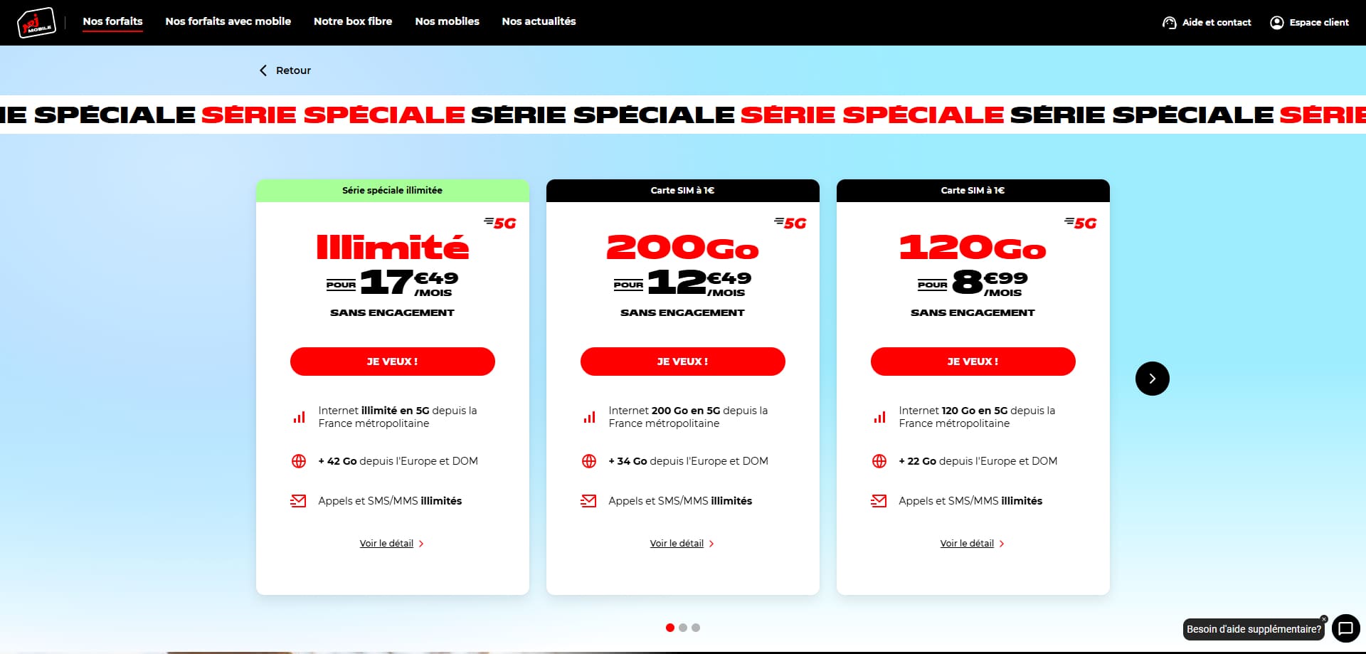 NRJ Mobile Code promo