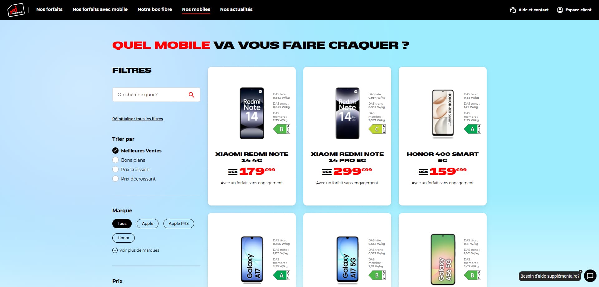 NRJ Mobile Code promo