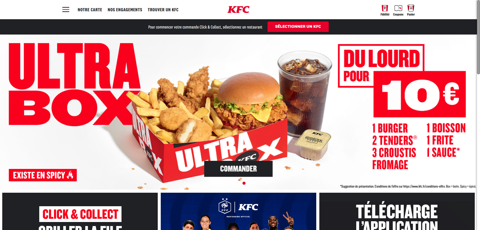 KFC Code de réduction